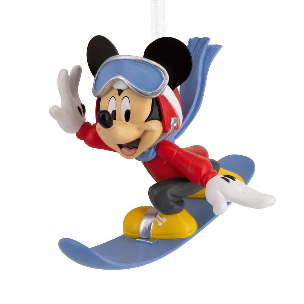 Disney's Mickey Mouse Snowboarding Hallmark Christmas Ornament