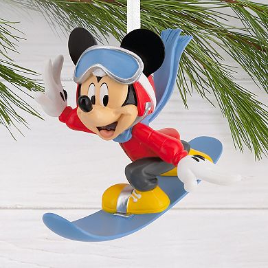 Disney's Mickey Mouse Snowboarding Hallmark Christmas Ornament