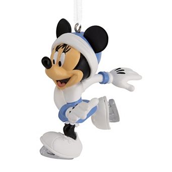 Disney's Minnie Mouse Ice Skating Hallmark Christmas Ornament