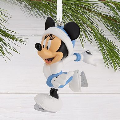 Disney's Minnie Mouse Ice Skating Hallmark Christmas Ornament