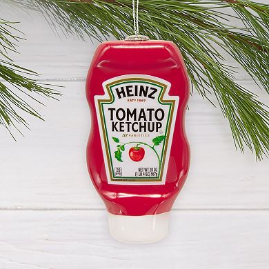 Heinz Ketchup Bottle Shatterproof Hallmark Christmas Ornament