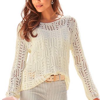 Lascana Women's Open Knit Sweater