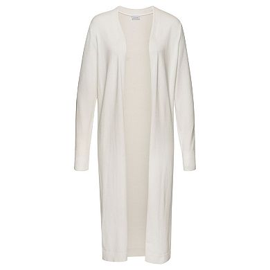 Lascana Women's Long Open Front Cardigan