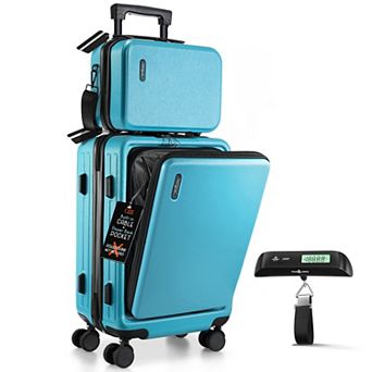 TravelArim 20 Inch Carry On Luggage with Luggage Scale