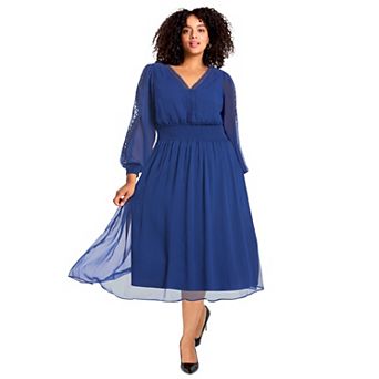 Avenue Women's Plus Size Elena Dress