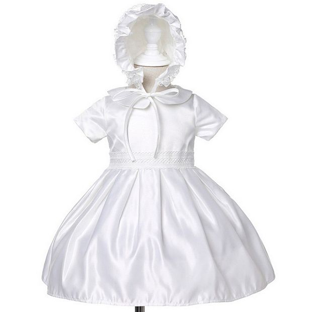 sachin and babi light blue dress Winter Long-Sleeve Christening Gown main image 1