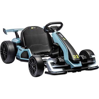 24V McLaren Licensed Kids Electric Go Kart, Drift Racing Go-Kart w/Drift Race Pedal, 2 Speeds, 400W