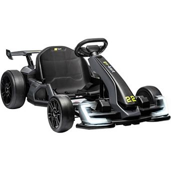 24V McLaren Licensed Kids Electric Go Kart, Drift Racing Go-Kart w/Drift Race Pedal, 2 Speeds, 400W