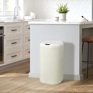 Fancihabor Contactless Sensor Smart Trash Can with Lid for Kitchen, Office, Living Room