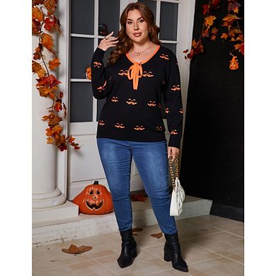 Women's Fall V Neck Sweater Plus Size Trendy Long Sleeve Coat Casual Lightweight Knit Pullover Tops
