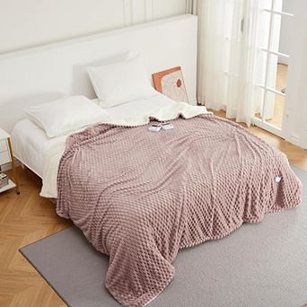 Heated Blanket Electric Blanket, Cozy Soft Fleece Fast Heating Blankets