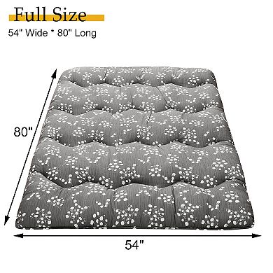 Japanese Futon Floor Mattress for Adults, Futon Mattress