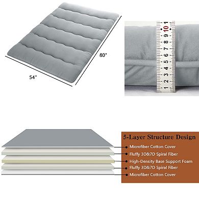 Japanese Floor Futon Mattress, Japanese Style Folding Futon Mattress