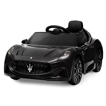 Licensed Maserati Gran Cabrio 12V Ride-On Car for Kids with Remote Control, Lights & Suspension