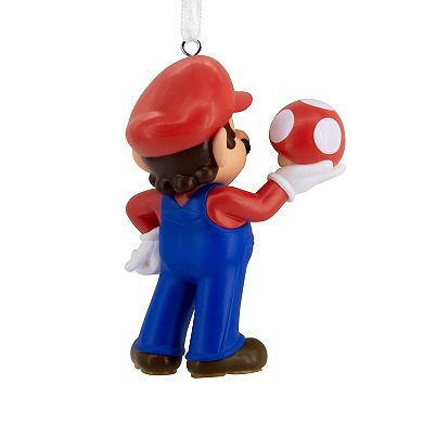 Nintendo Super Mario With Super Mushroom Hallmark Christmas Ornament