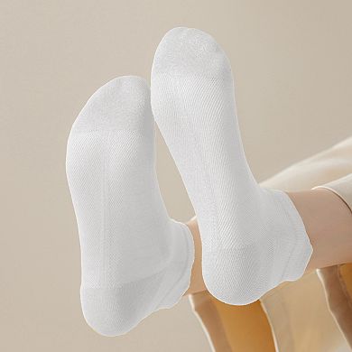 Women's No Show Socks Classic Thin Mesh Breathable 6pk