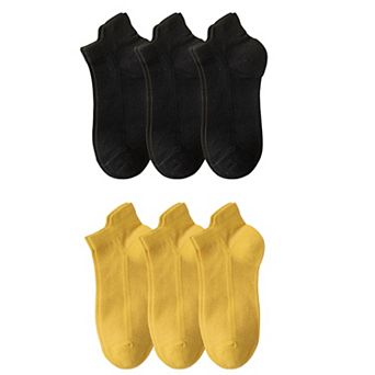 Women's No Show Socks Classic Thin Mesh Breathable 6 pk