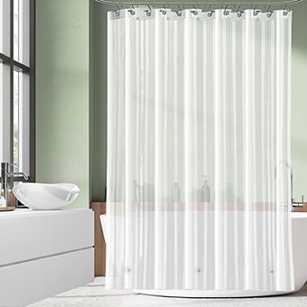 Clara Clark Shower Curtain Liner, Heavy Duty 5G Thick, Soap & Scum Resistant Shower Curtain Liner