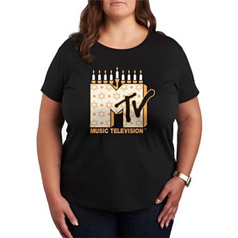 Plus Size MTV Hanukkah Graphic Tee