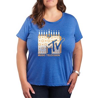 Plus Size MTV Hanukkah Graphic Tee