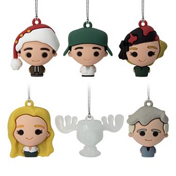 National Lampoon's Christmas Vacation Set of 6 Shatterproof Hallmark Mini Christmas Ornaments
