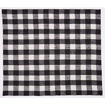 BrylaneHome Brushed Plaid Throw Blanket
