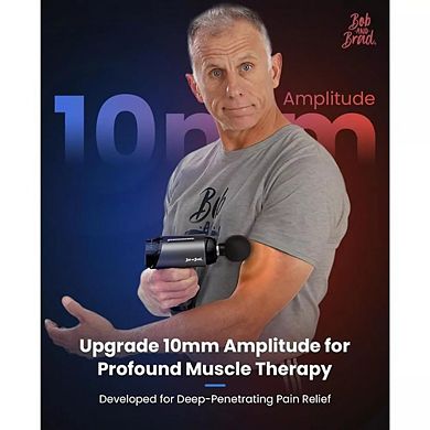Bob And Brad T2 Pro Massage Gun with Heat and Cold Deep Tissue Percussion Massager Gun