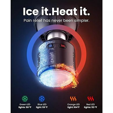 Bob And Brad T2 Pro Massage Gun with Heat and Cold Deep Tissue Percussion Massager Gun