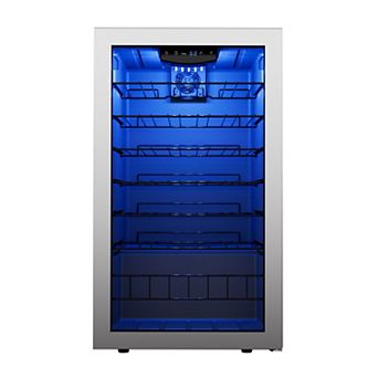 Ca'Lefort - 32-Bottle Wine Fridge: Quiet, Smart Temp Control & LED Light - black