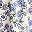 Ivory Blue Ditsy