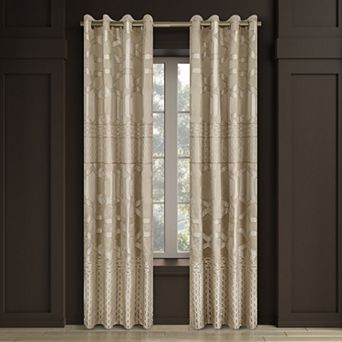Royal Court Olympus 84-Inch Grommet 2 Window Curtain Panels