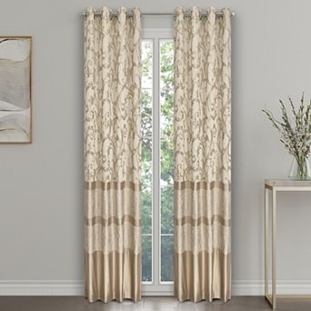 Royal Court Spectra 84-Inch Grommet 2 Window Curtain Panels