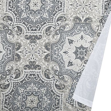 Royal Court Lisbon 84-Inch 2 Window Curtain Panels