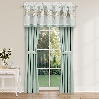 Royal Court Spring Social 84-Inch 2 Window Curtain Panels
