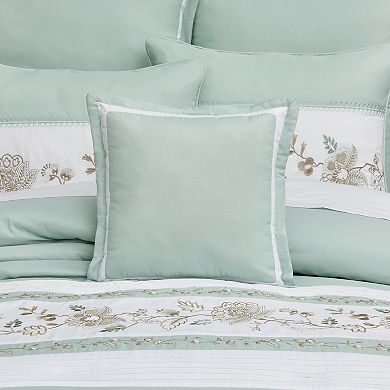Royal Court Spring Social 16-Inch Square Decorative Throw Pillow