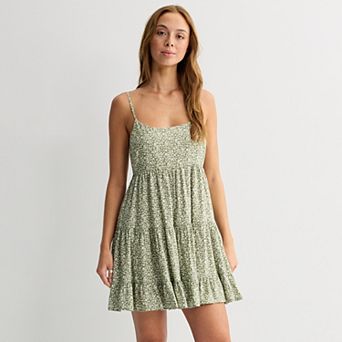 Juniors' SO® Tiered Mini Dress
