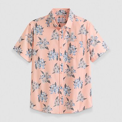 Big & Tall Hurley Short Sleeve Stretch Woven Shirt