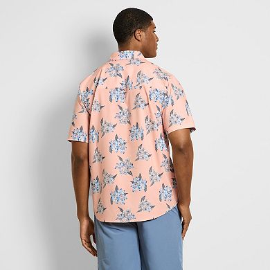 Big & Tall Hurley Short Sleeve Stretch Woven Shirt