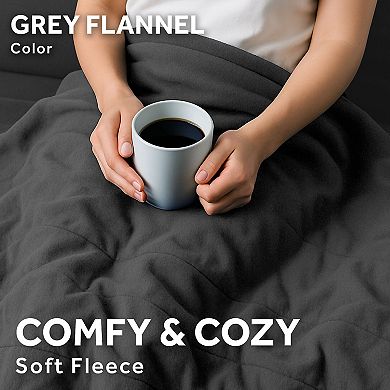 Sunbeam Electric Heated Fleece Throw Blanket