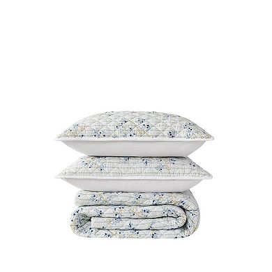 Cottage Classics Emma Floral Quilt Set with Shams