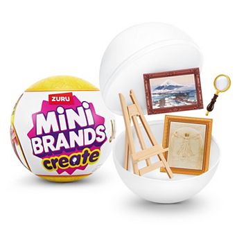 Mini Brands Create Mini Masterpieces Collectible Art Set