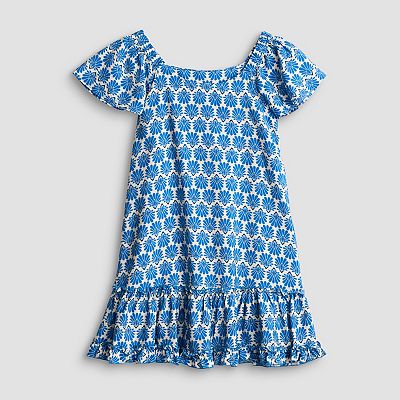 blue dress with bees Nora Dress