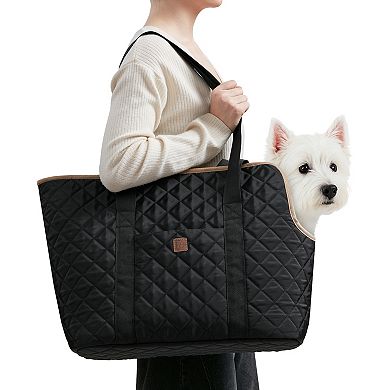 Friends Forever Quilted Pet Carrier