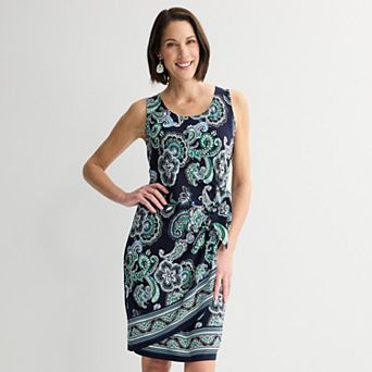 Petite Robbie Bee Sleeveless Sarong Dress