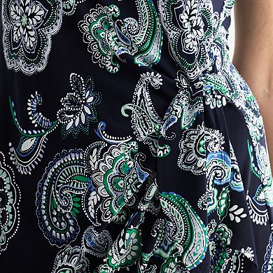 Petite Robbie Bee Sleeveless Sarong Dress