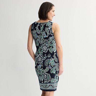 Petite Robbie Bee Sleeveless Sarong Dress