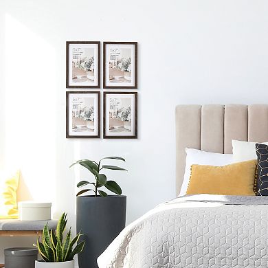 New View Gifts & Accessories 4-pc. 5" x 7" Matted Picture Frame Set