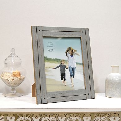 New View Gifts & Accessories Homestead 8" x 10" Rustic Wood Picture Frame