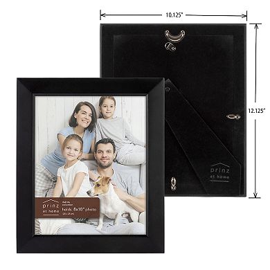 New View Gifts & Accessories 2-pc. Black Wood Picture Frame Set