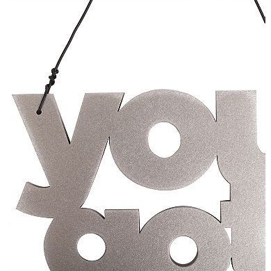 New View Gifts & Accessories 4" x 6" Sentiment Hanging Wall Decor with Twine Hanger